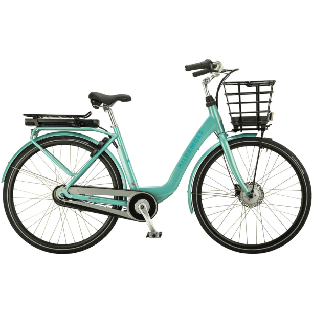 Kildemoes Ls dame grn 7 indvendige Shimano gear - elcykel