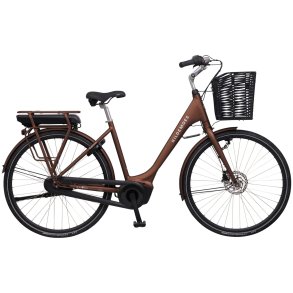 Kildemoes Egholm dame brun 7 indvendige Shimano gear -  elcykel 