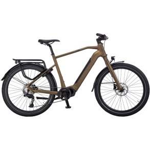 Kildemoes San Francisco herre brun 10 udvendige Shimano gear - elcykel