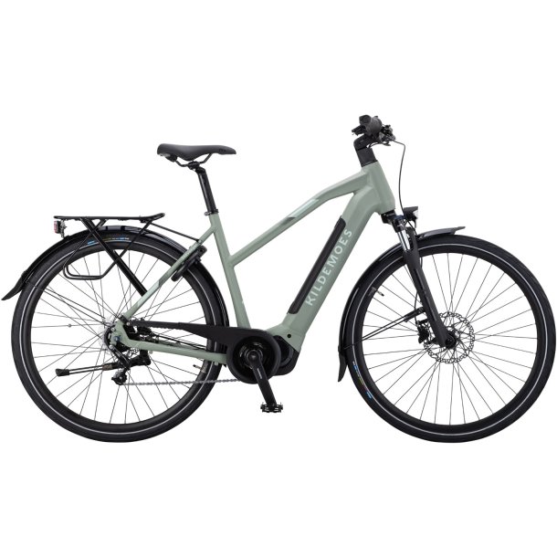 Kildemoes Stavanger dame grn 5 indvendige shimano gear - elcykel 