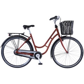 Kildemoes Neks� dame 51 cm 7 gear Shimano Nexus mat lava orange