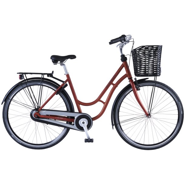 Kildemoes Neks� dame 51 cm 7 gear Shimano Nexus mat lava orange