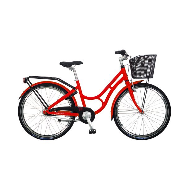 Kildemoes Bikerz Retro 24" rd 7 indvendige Shimano gear - brne cykel