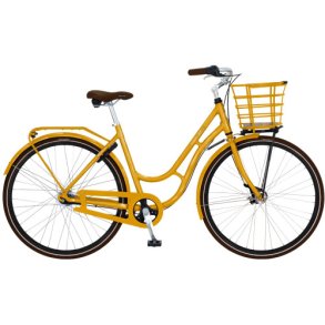 Kildemoes Nyhavn dame gul 7 indvendige Shimano gear - city rero