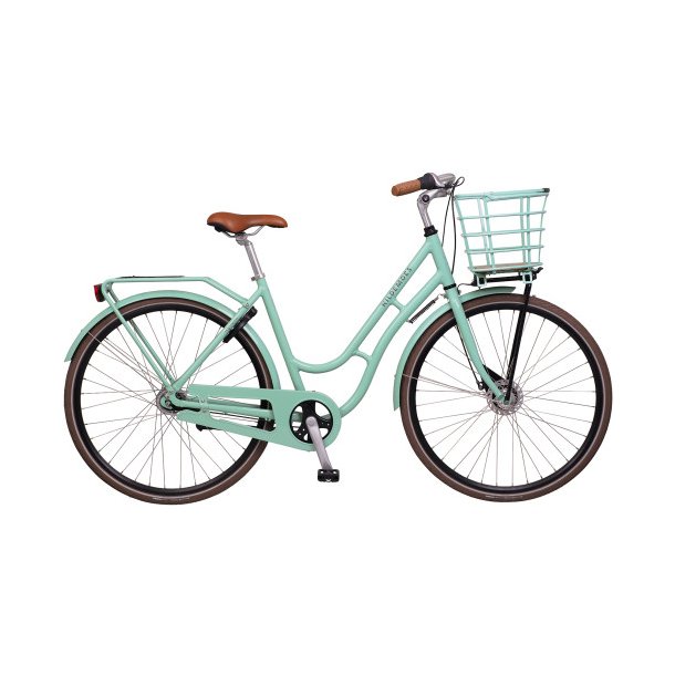 Kildemoes Nyhavn dame grn 7 Shimano indvendige gear - city retro