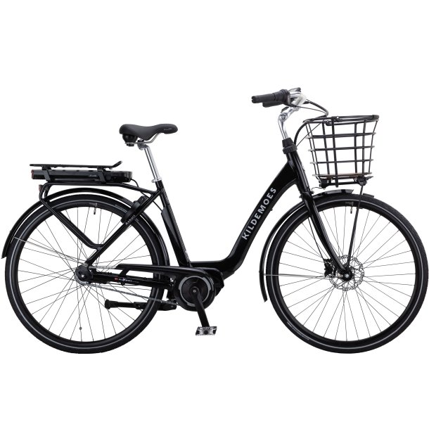 Kildemoes Anholt dame sort 7 indvendige Shimano gear - elcykel