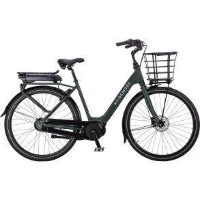 Kildemoes Egholm dame elcykel 51 cm 7 gear Shimano Nexus mat gr�n