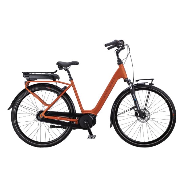 Kildemoes Birkholm dame orange 7 indvendige Shimano Gear &#150; elcykel 