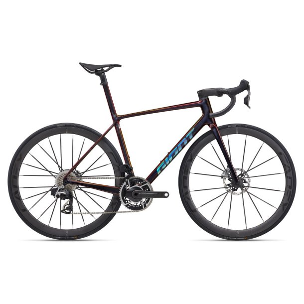 Giant Tcr Advanced SL 0 Red 2025 Black Lava