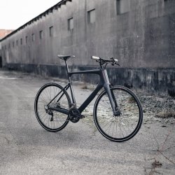 Avenue Empire Carbon herre 22 gear Shimano 105 mat sort