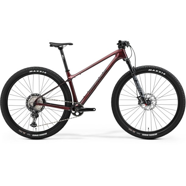 Merida Big Nine XT Burgundy Red/Black/Silver 2024