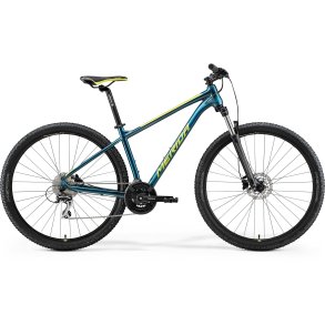 Merida Big Seven 20 Teal-Blue/Lime Unisex 24 udvendige Shimano gear - mountainbike