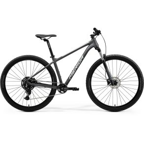 Merida Big Nine 80 Matt Dark Silver/Silver Unisex 9 udvendige Shimano gear - mountainbike