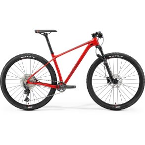 Merida Big Nine Limited Glossy Race Red/Matt Red Unisex 11 udvendige Shimano gear - mountainbike