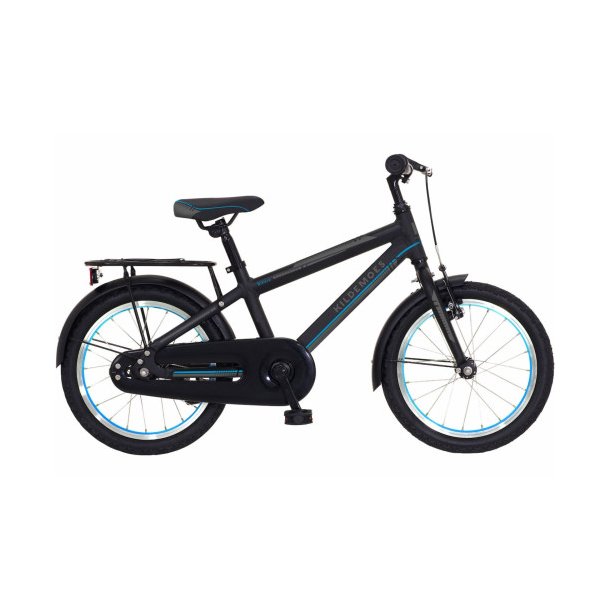 Kildemoes Bikerz 16" sort / bl - brne cykel