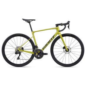 Giant Defy Advanced 1 Cyber Lime<BR>- 2026 Carbon comfort racercykel