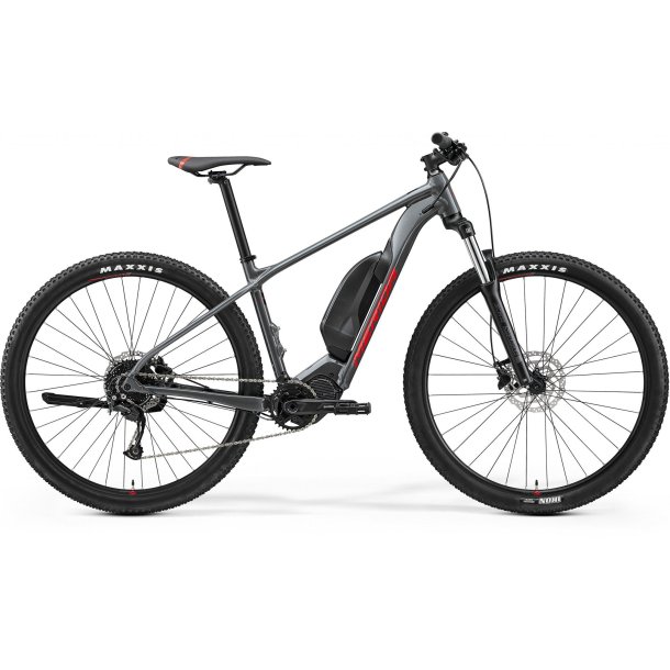 Merida eBig Nine LTD Cool Grey/Red Black 2022