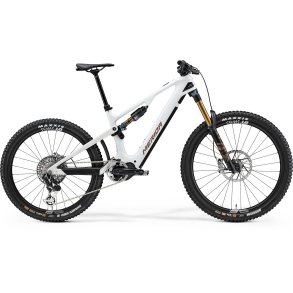 Merida eOne Sixty 10K Snow White/Bronze Metal 2024