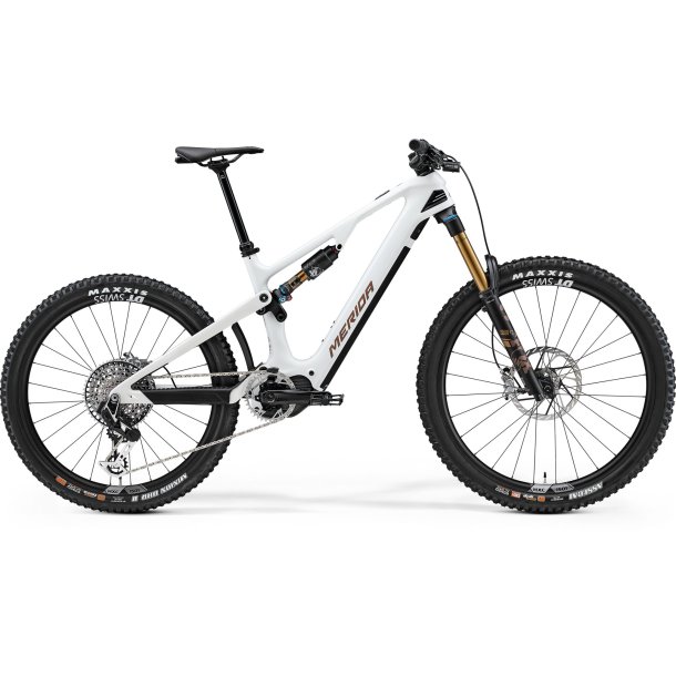 Merida eOne Sixty 10K Snow White/Bronze Metal 2024