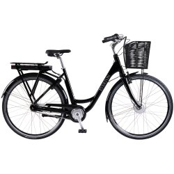 Everton Baronessen dame elcykel sort - 7 indvendige Shimano gear