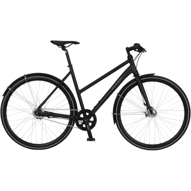 Kildemoes Hyper S1 dame sort 7 indvendige Shimano gear - city bike