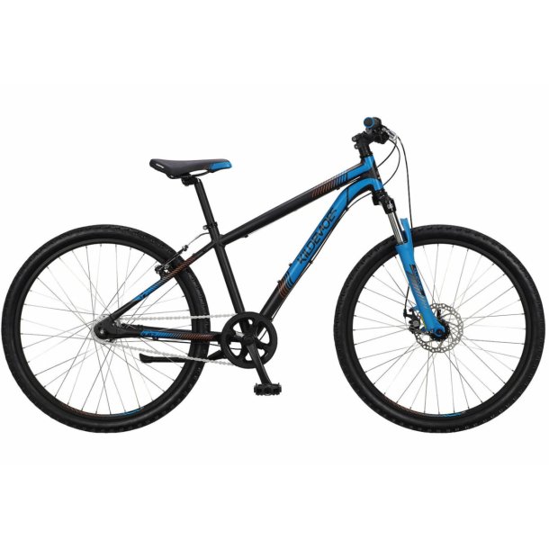 Kildemoes Intruder MTB 26" sort / bl 7 indvendige Shimano gear - mountain bike