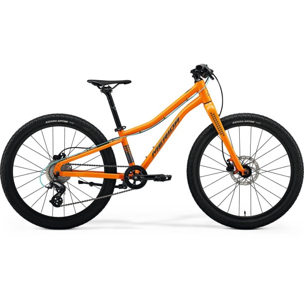 Merida Matts J24+ Silk Orange/Steel Blue Grey Unisex 8 udvendige Shimano gear - b�rnecykel