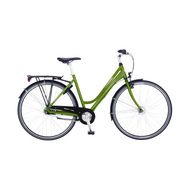 Kildemoes New York dame grn 7 indvendige Shimano gear - city bike