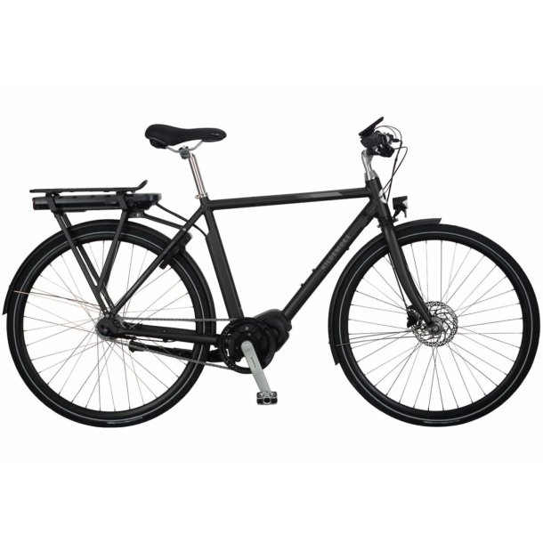 Kildemoes San Remo herre sort 7 indvendige Shimano gear - elcykel 