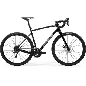 Merida Silex 200 Black/Grey/Titan Unisex 18 udvendige Shimano gear - gravelcykel