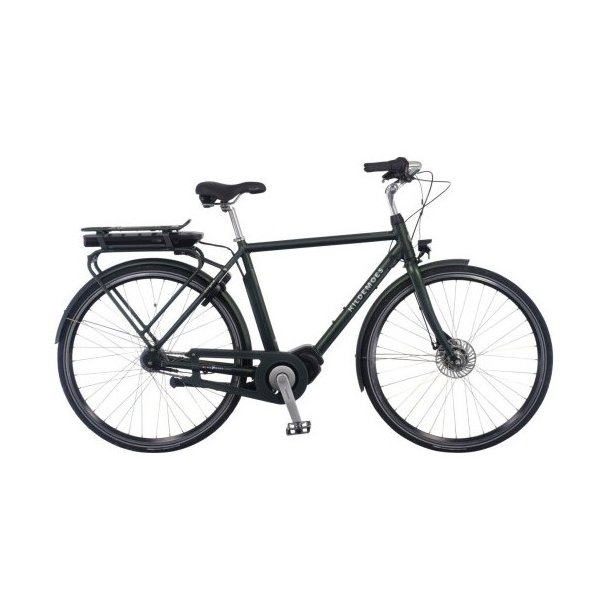 Kildemoes Stryn� herre gr�n 7 indvendige Shimano gear - elcykel 