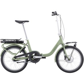 Monark Split foldecykel med elcykelmotor gr�n