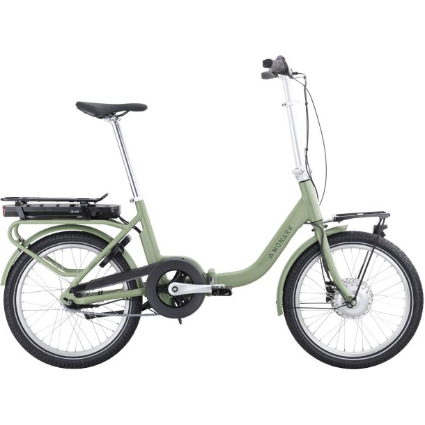 Monark Split foldecykel med elcykelmotor gr�n