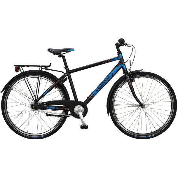 Kildemoes Bikerz 26" sort / bl 7 indvendige Shimano gear - brne cykel