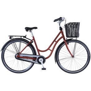 Kildemoes Neks dame orange 7 indvendige Shimano gear - city retro