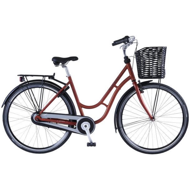 Kildemoes Neks dame orange 7 indvendige Shimano gear - city retro