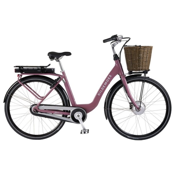 Kildemoes L�s� dame lyser�d 7 indvendige shimano gear - elcykel 