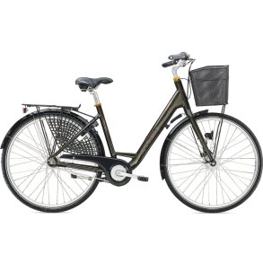 Trek C720 Lowstep 7G Sort<BR>- 2016 Damecykel TILBUD