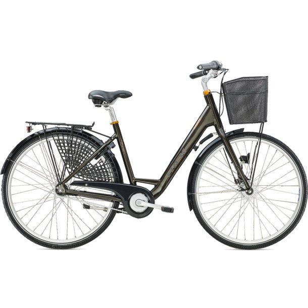 Trek C720 Lowstep 7G Sort<BR>- 2016 Damecykel TILBUD