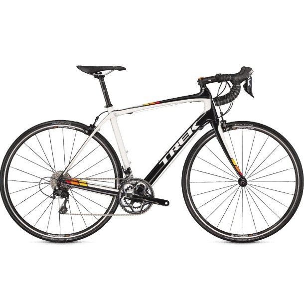 Trek Domane 4.3 Sort<BR>- 2016 CARBON racercykel TILBUD