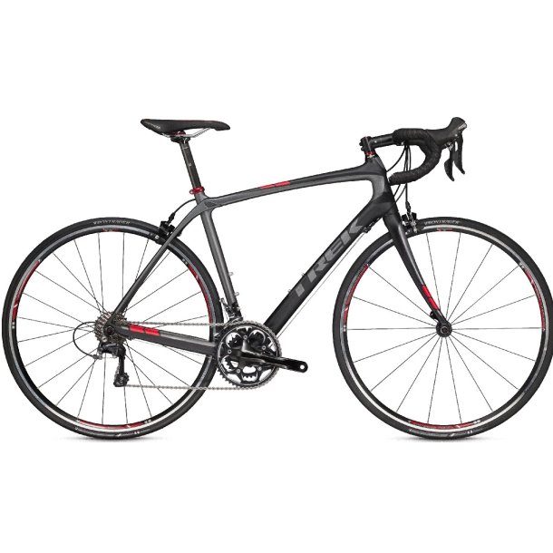 Trek Domane 4.5 Sort<BR>- 2016 CARBON racercykel TILBUD