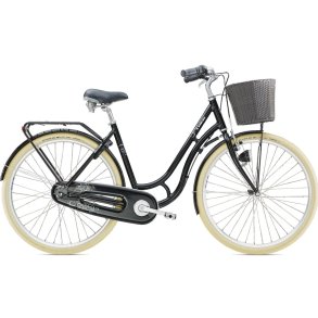Trek Santiago 7G Sort <BR>- 2016 Damecykel TILBUD