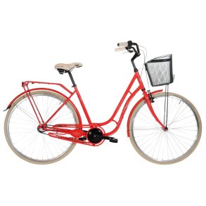 Ebsen Nostalgi 3 gear R�d<BR>- 2014 Dame cykel TILBUD