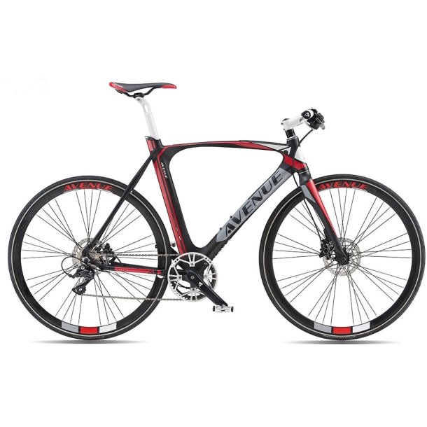Avenue Airbase Rubber black <BR> - 2017 Herre sportscykel SUPER-TILBUD