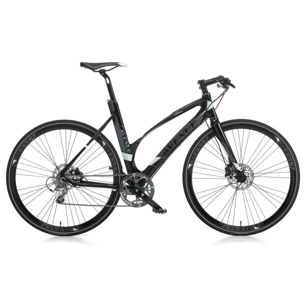 Avenue Airbase 10 H-Disc Sort<BR> - 2016 Dame sports cykel