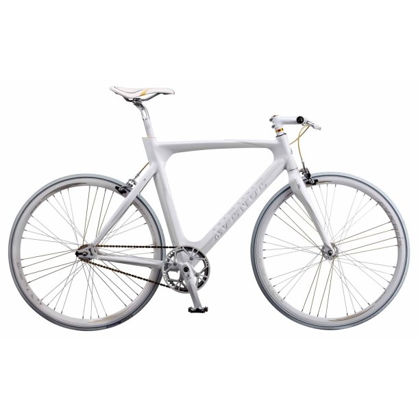 Avenue Airbase Pista 1 Hvid <BR>- 2011 Single speed SUPER-TILBUD
