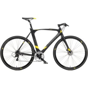 *Avenue Airbase 9R Sort/Gul <BR>- Herre sportscykel KANON-TILBUD