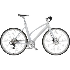 Avenue Airbase Shiny White Dame 9 udvendige Shimano gear - sportscykel