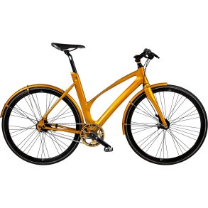 Avenue Broadway Metal 25 Guld / Gold <BR>- Dame citybike cykel LAGER-TILBUD