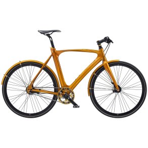 Avenue Broadway Metal Guld Herre 7 indvendige Shimano gear citybike cykel SUPER-TILBUD